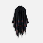 cape poncho en coton