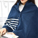 poncho chaud pour l'hiver