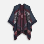 poncho femme original