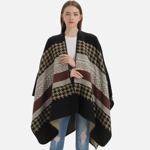 cape poncho femme