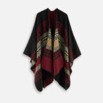 poncho tendance automne