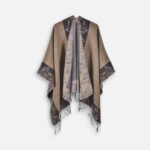 Cape Poncho cachemire