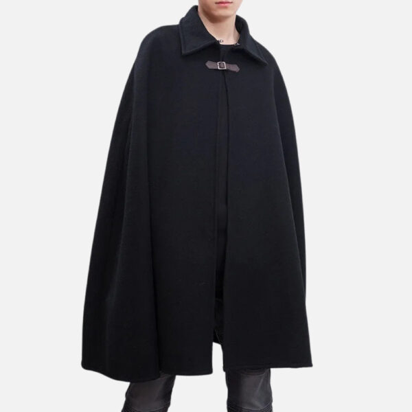 Cape Poncho homme noir