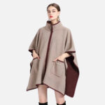 cape poncho élégant