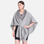 Cape Poncho d'hiver