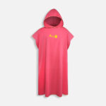 poncho microfibre rose