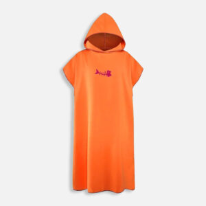 Poncho Microfibre Orange
