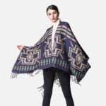 poncho croix mexicaine