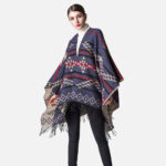 Poncho Bleu Marine