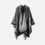 tendance poncho vintage
