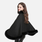 poncho polyvalent chaud