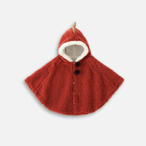 poncho chaud bébé dinosaure