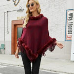 Poncho mode hiver