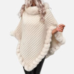 tendance poncho hiver