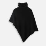 Poncho col roulé élégant