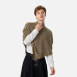 Vêtement moderne Poncho Court