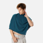 Style décontracté avec Poncho Court