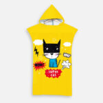 Poncho Bain Enfant Super Cat
