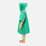 Poncho absorbant vert