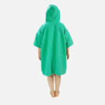 Cape poncho enfant vert