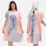poncho élégant méduse