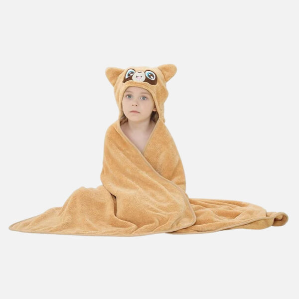 Poncho de Bain Raton Laveur