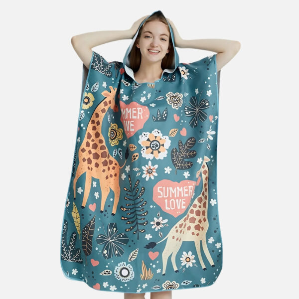 Cape Poncho De Bain Summer Love