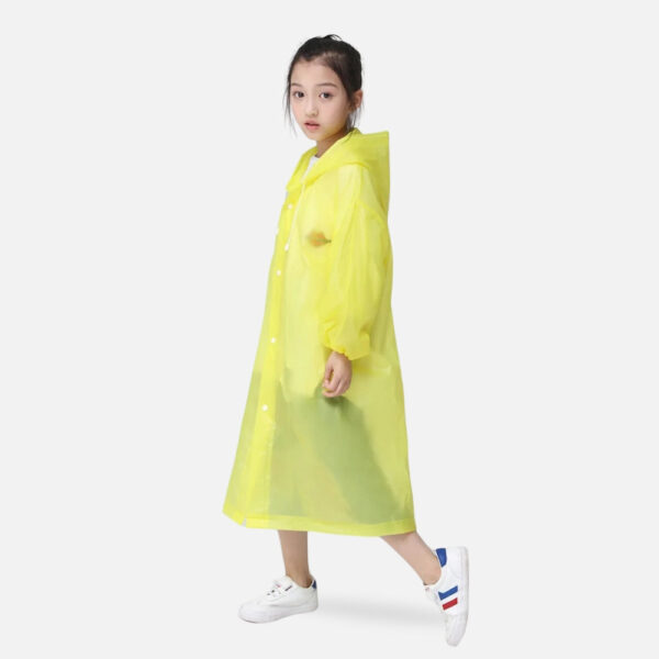 Poncho de pluie coloré