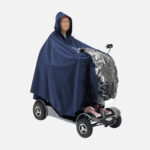 Vue de face du Poncho De Pluie Scooter
