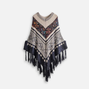 poncho ethnique style