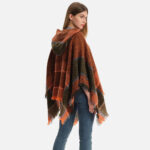 poncho léger orange