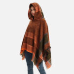 mode poncho vibrant