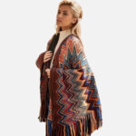 poncho traditionnel péruvien