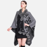 poncho chic femme