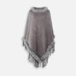 poncho en coton chaud