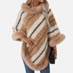 Poncho femme hiver