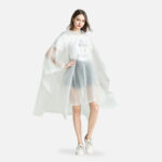 Poncho Blanc Imperméable