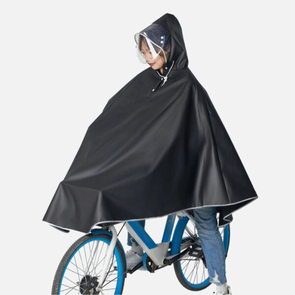 Poncho vélo réfléchissant