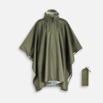 Poncho Kaki Imperméable