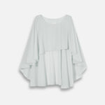 tenue fraîche poncho femme