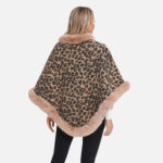 look poncho leopard