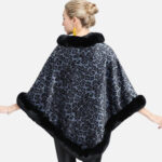 poncho chaud et élégant