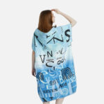 poncho absorbant pour femme