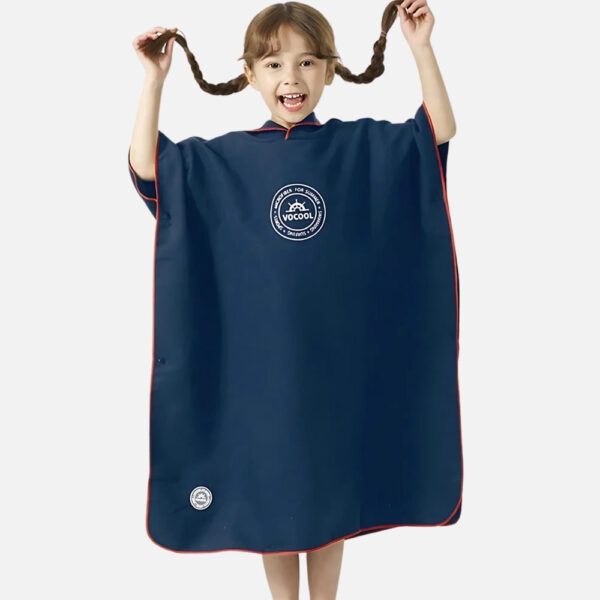 cape poncho microfibre