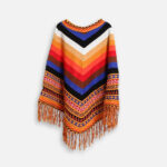 Poncho Péruvien à Franges