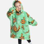 Poncho Douceur Chat Roux