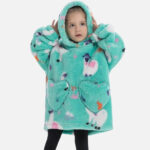 poncho doux pour enfant