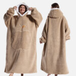 poncho hiver femme