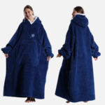 poncho douceur polaire
