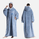 confort poncho plaid